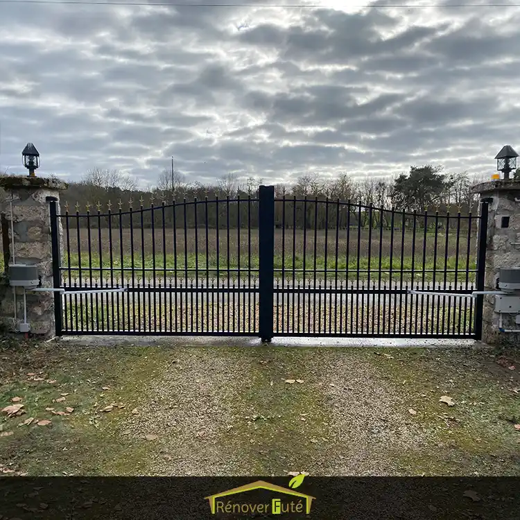 Rendu final - Le portail vue extérieure