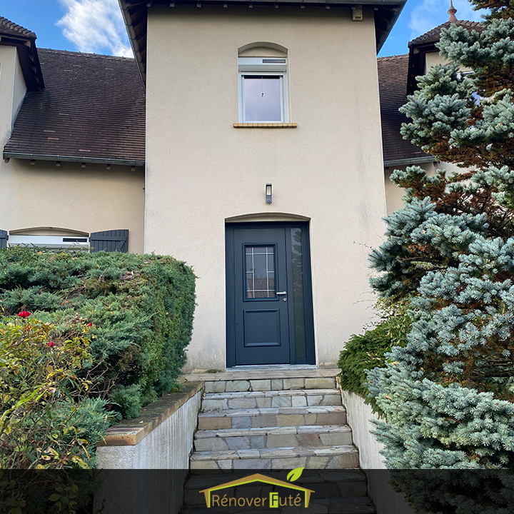 Rendu final du portillon et barreaudage - vue extérieure