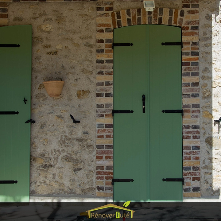 Rendu final du portillon et barreaudage - vue intérieur